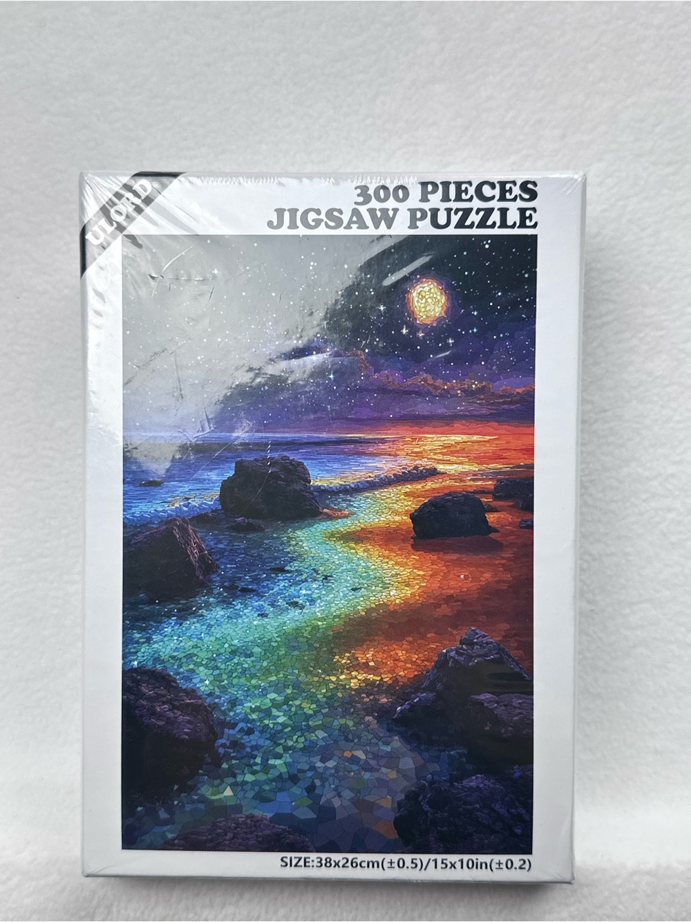 Jigsaw Multicolor Ocean Nightscape Puzzle by Jigsaw
